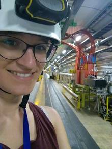 CERN Mitarbeiterin Johanna