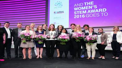 Gewinnerinnen Frauen MINT Award 2016