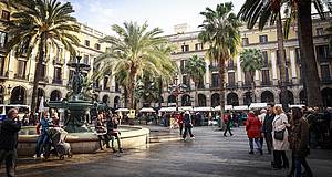 Plaza Real in Barcelona