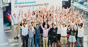 Gruppe bei Engineering Competition