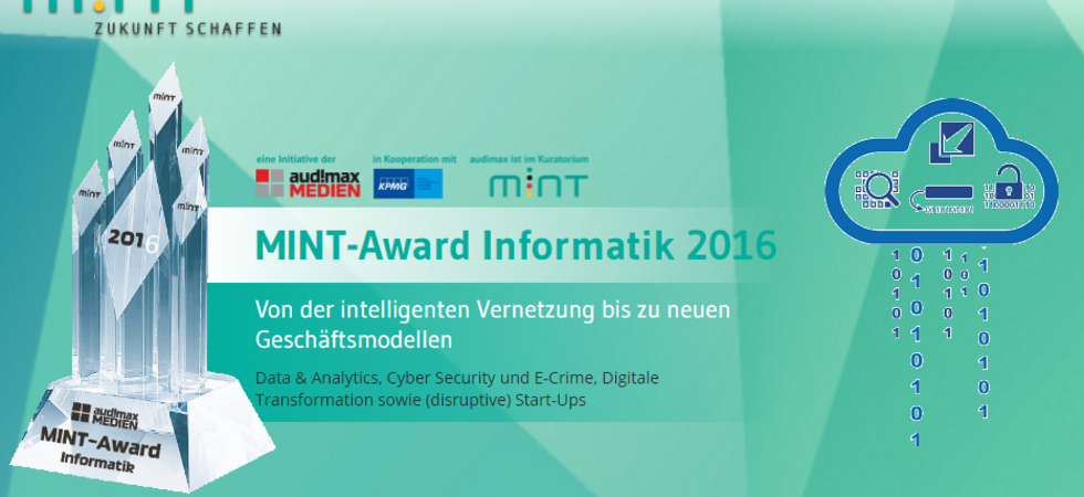 Logo MINT Award Informatik 2016